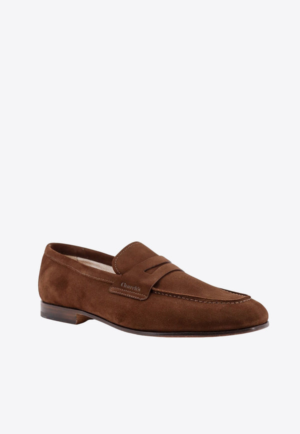 Maltby Suede Penny Loafers