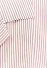 Valene Striped Silk Shirt