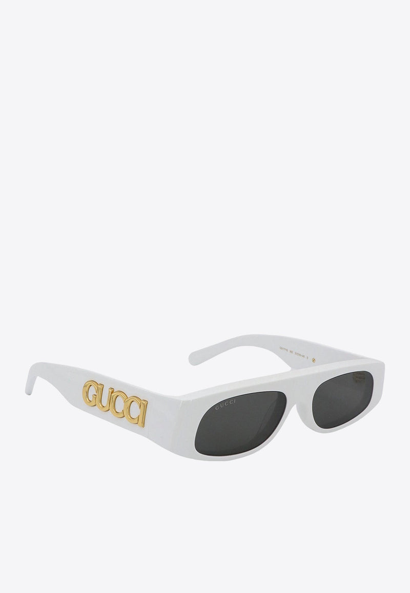 Rectangular Acetate Sunglasses