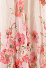 Lightburst Floral Maxi Skirt