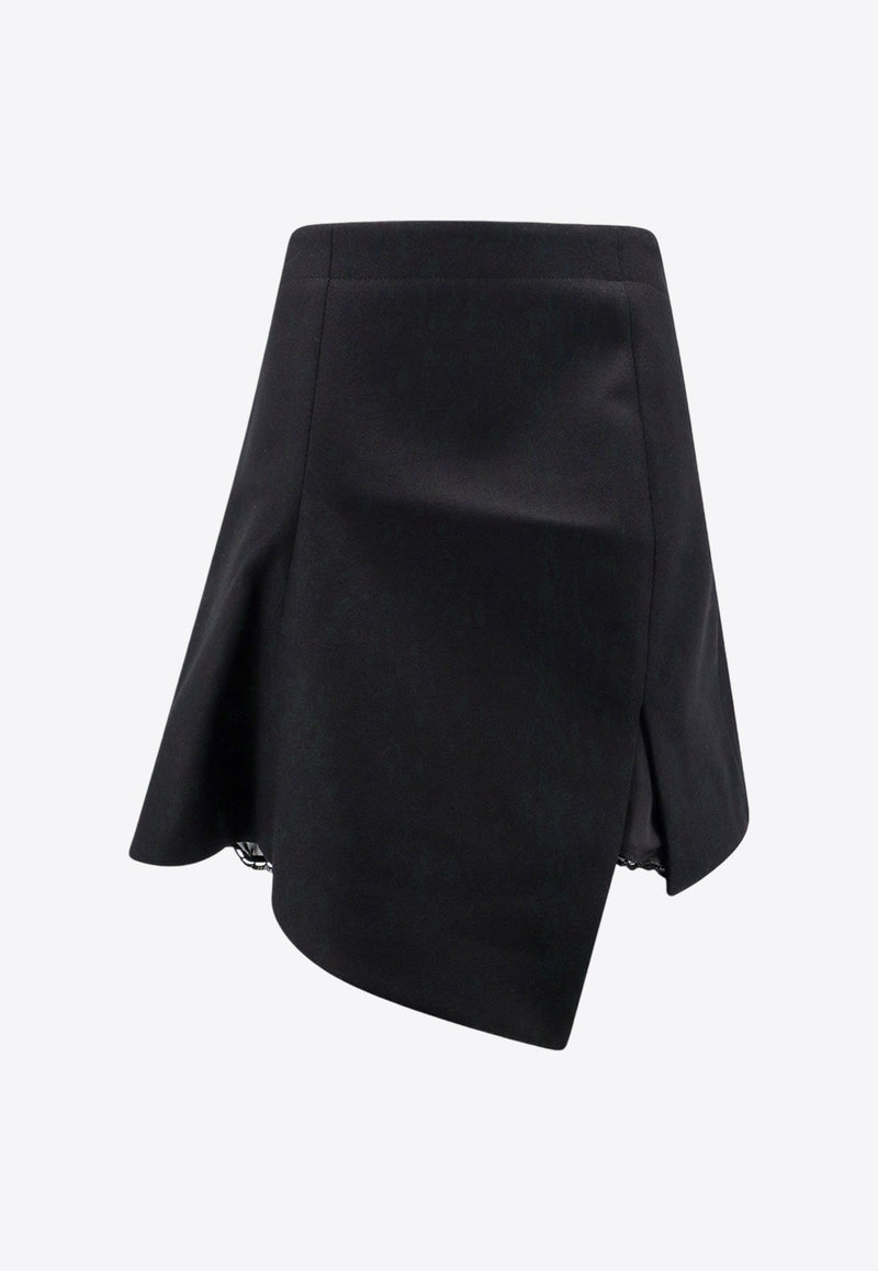 Asymmetrical Mini Skirt