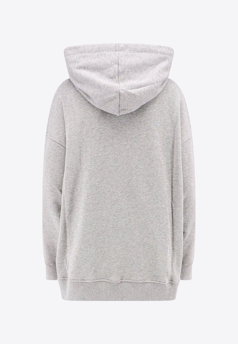 V Detailed Hooded Sweatshirt