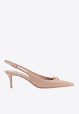 VLogo 60 Bold Edition Slingback Pumps