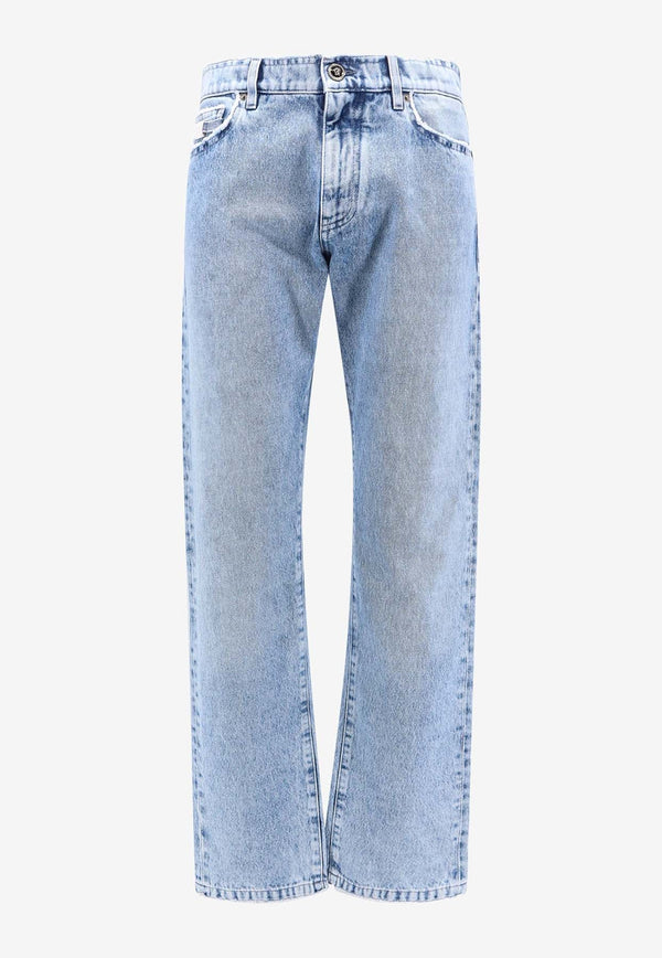 Basic Straight-Leg Jeans