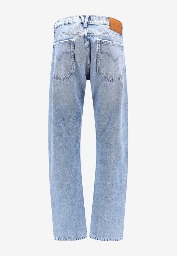 Basic Straight-Leg Jeans