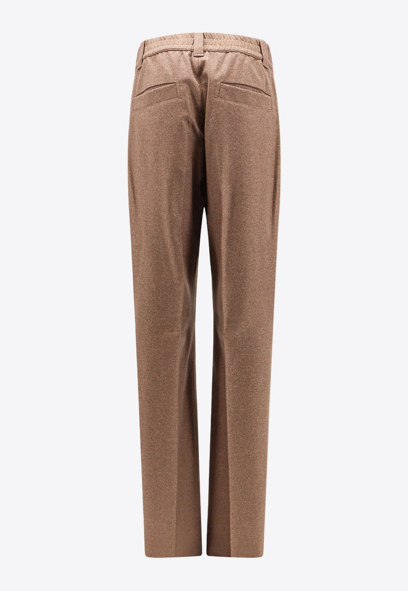 Reinga Wool Cashmere Tailored Pants