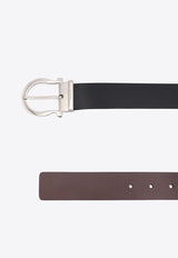 Gancini Calf Leather Belt