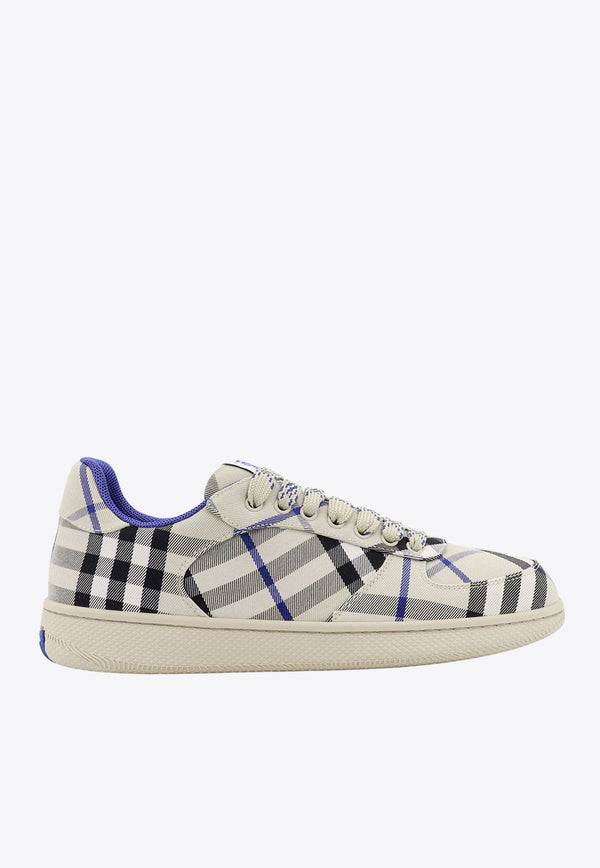 Terrace Checked Low-Top Sneakers
