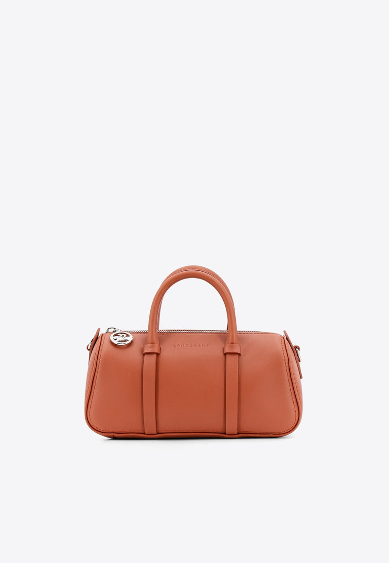 Small Daylong Leather Top Handle Bag