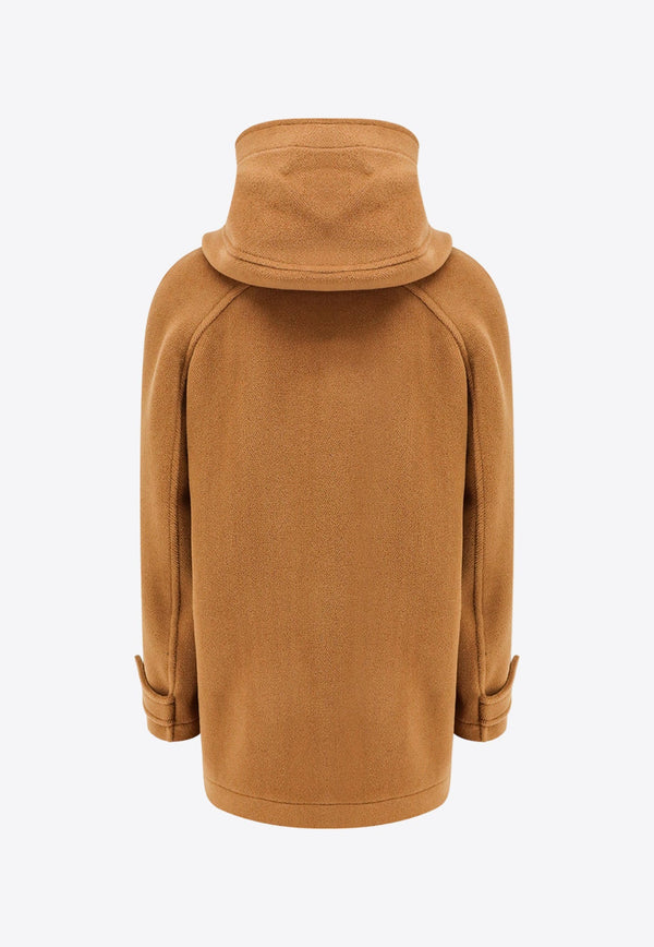 Hooded Wool Duffle Coat