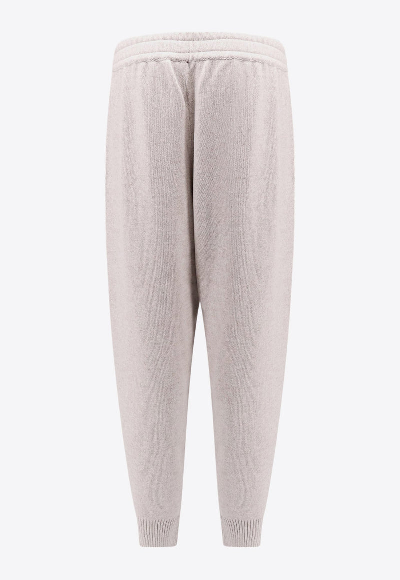 Wool-Blend Track Pants