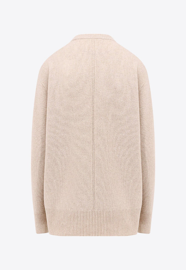 Sibem Knitted Sweater in Wool Blend