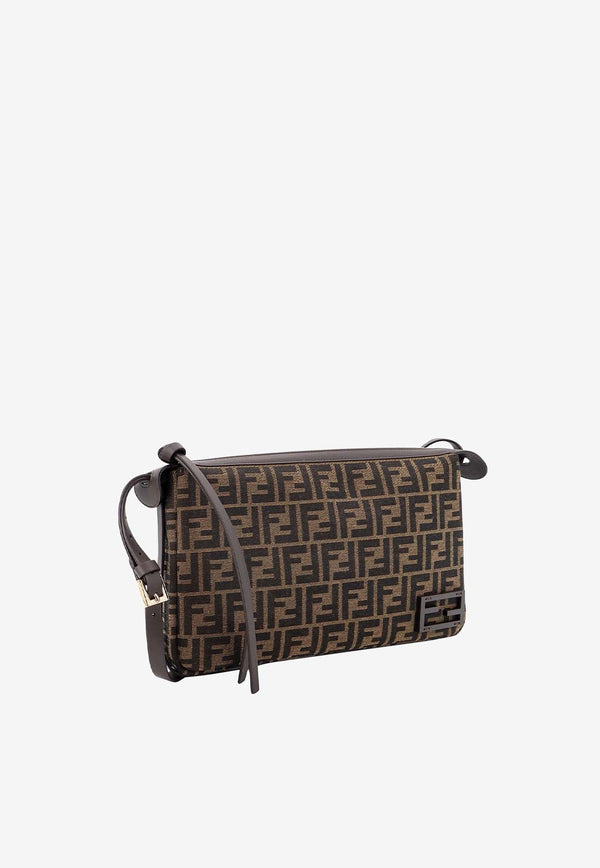 Medium Simply FF Jacquard Shoulder Bag