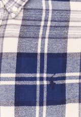 Plaid Check Long-Sleeved Shirt