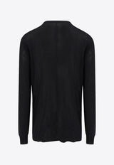 Long-Sleeved Crewneck T-shirt