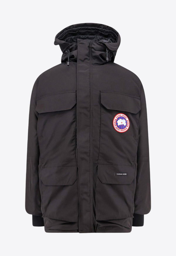 Logo Patch Padded Jacket