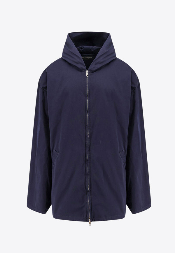 Zip-Up Hooded Jacket