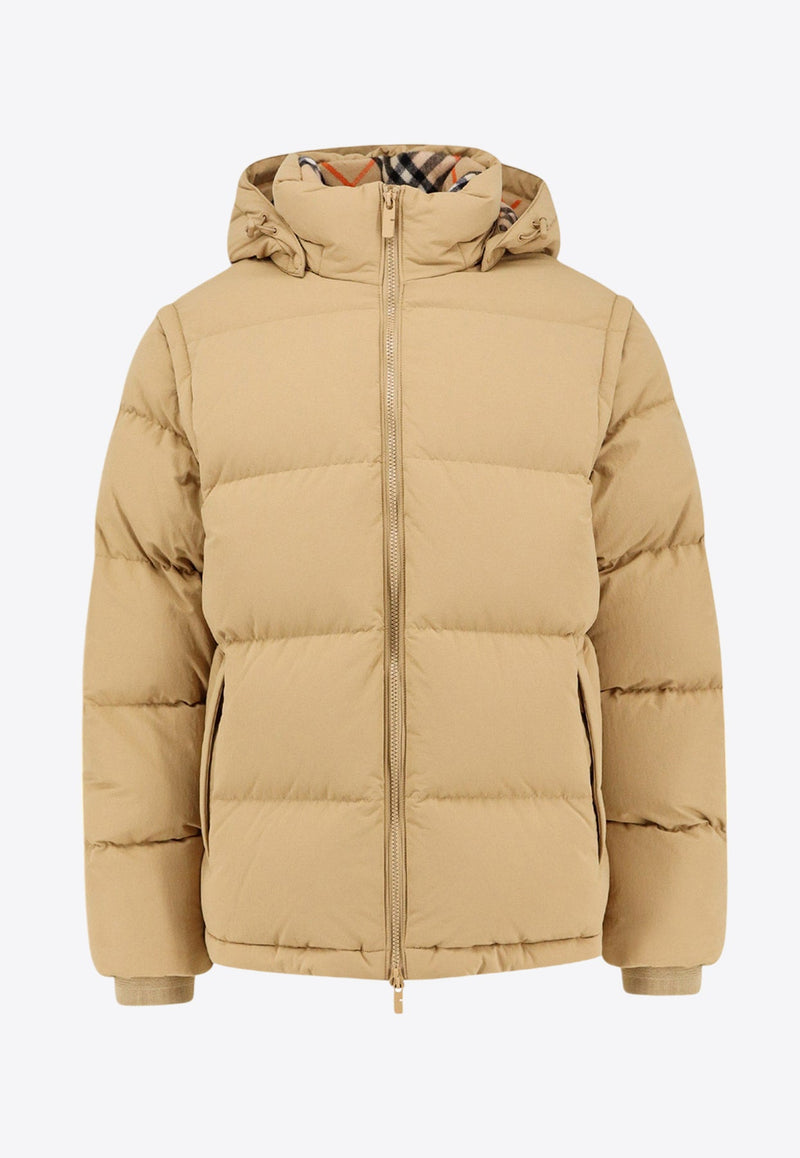 Puffer Jacket with Detachable Sleeves