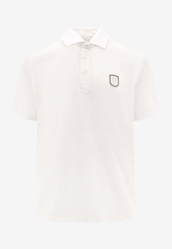 Logo Patch Polo T-shirt