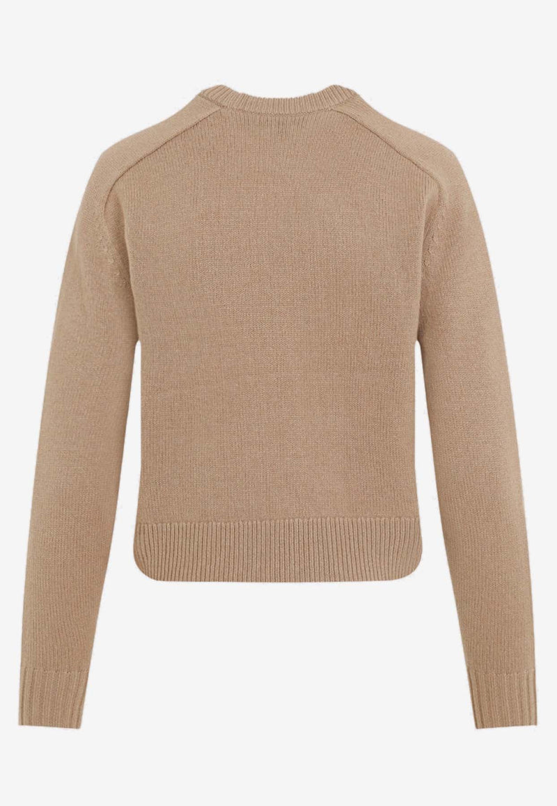 Cropped Cashmere Sweater