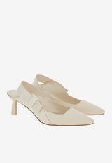 Vania 55 Vara Bow Slingback Pumps