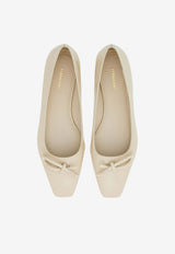 Annie Asymmetric Bow Ballet Flats