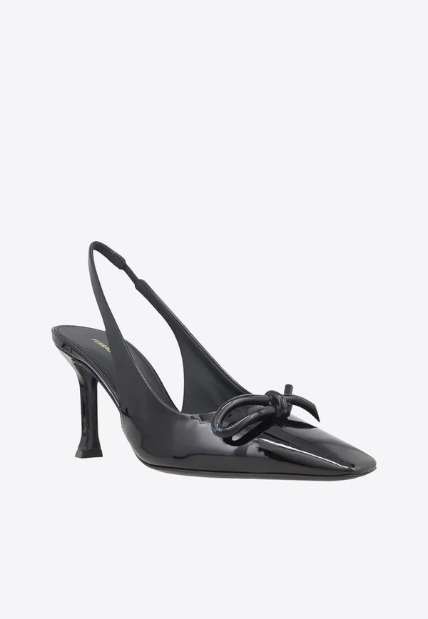 Arlene 85 Slingback Pumps in Patent Leather