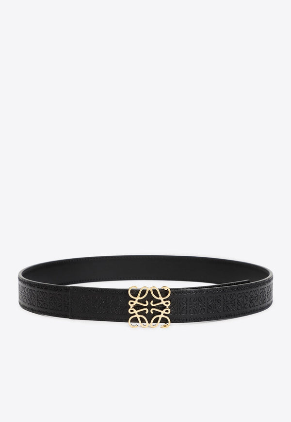 Anagram Leather Belt