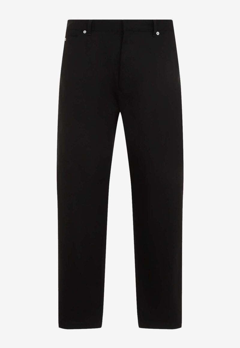 Logo Straight-Leg Pants