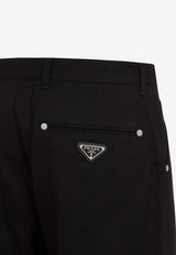 Logo Straight-Leg Pants