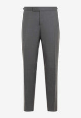 Low-Rise Wool Pants