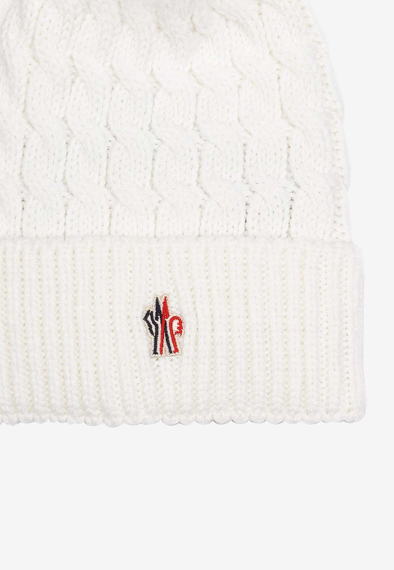 Logo Patch Wool Beanie