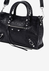 Small Le City Top Handle Bag in Nappa Leather