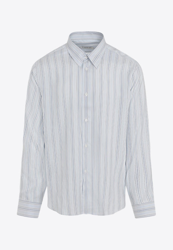 Striped Long-Sleeved Shirt