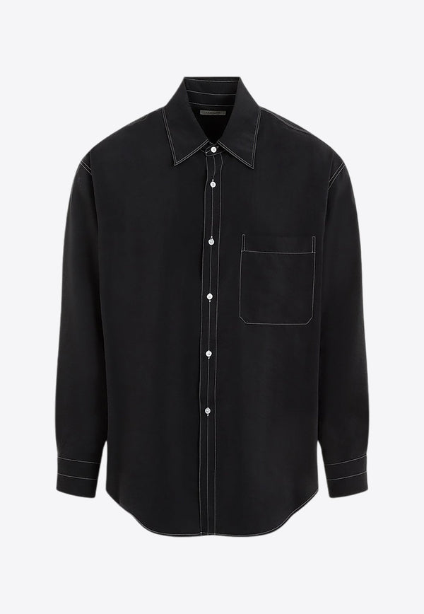 Long-Sleeved Easy Shirt