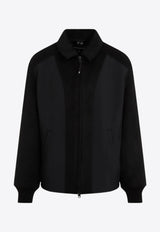 Melton Zip-Up Jacket