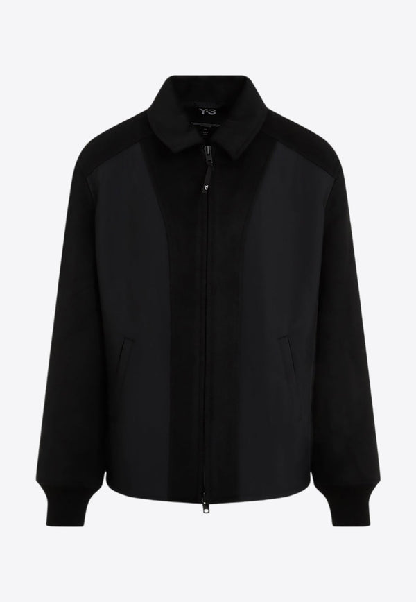 Melton Zip-Up Jacket