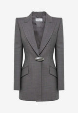 Tailored Blazer in Virgin Wool