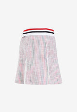 Mini Box Pleated Skirt