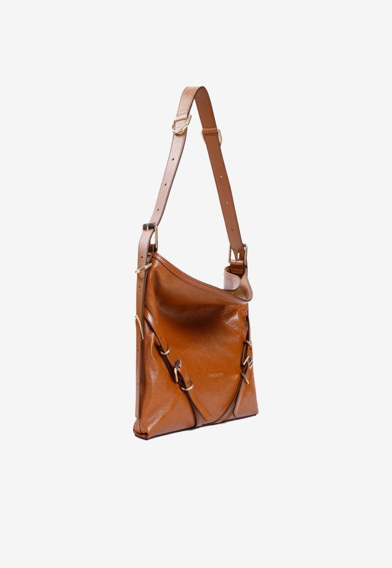 Medium Voyou Leather Shoulder Bag