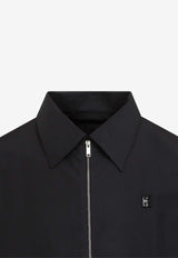 4G Logo Zipped Shirt