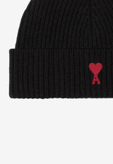 Ami De Coeur Rib Knit Beanie