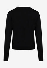Long-Sleeved Sweater in Merino Wool