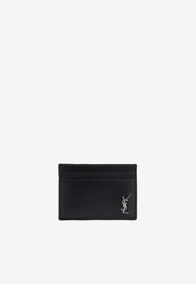 Logo Leather Cardholder