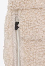 Shearling Down Vest