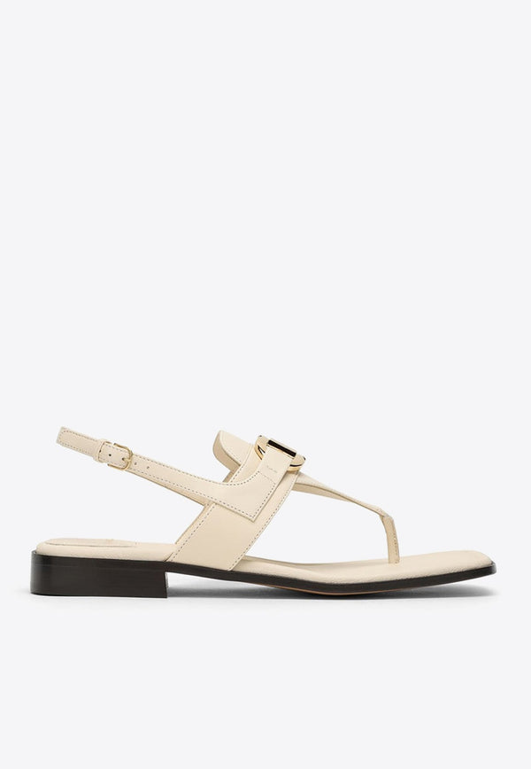 Lula Gancini-Buckle Slingback Sandals