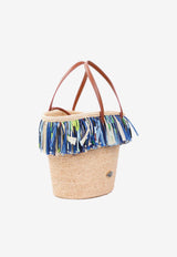 Puccing Fringed Tote Bag
