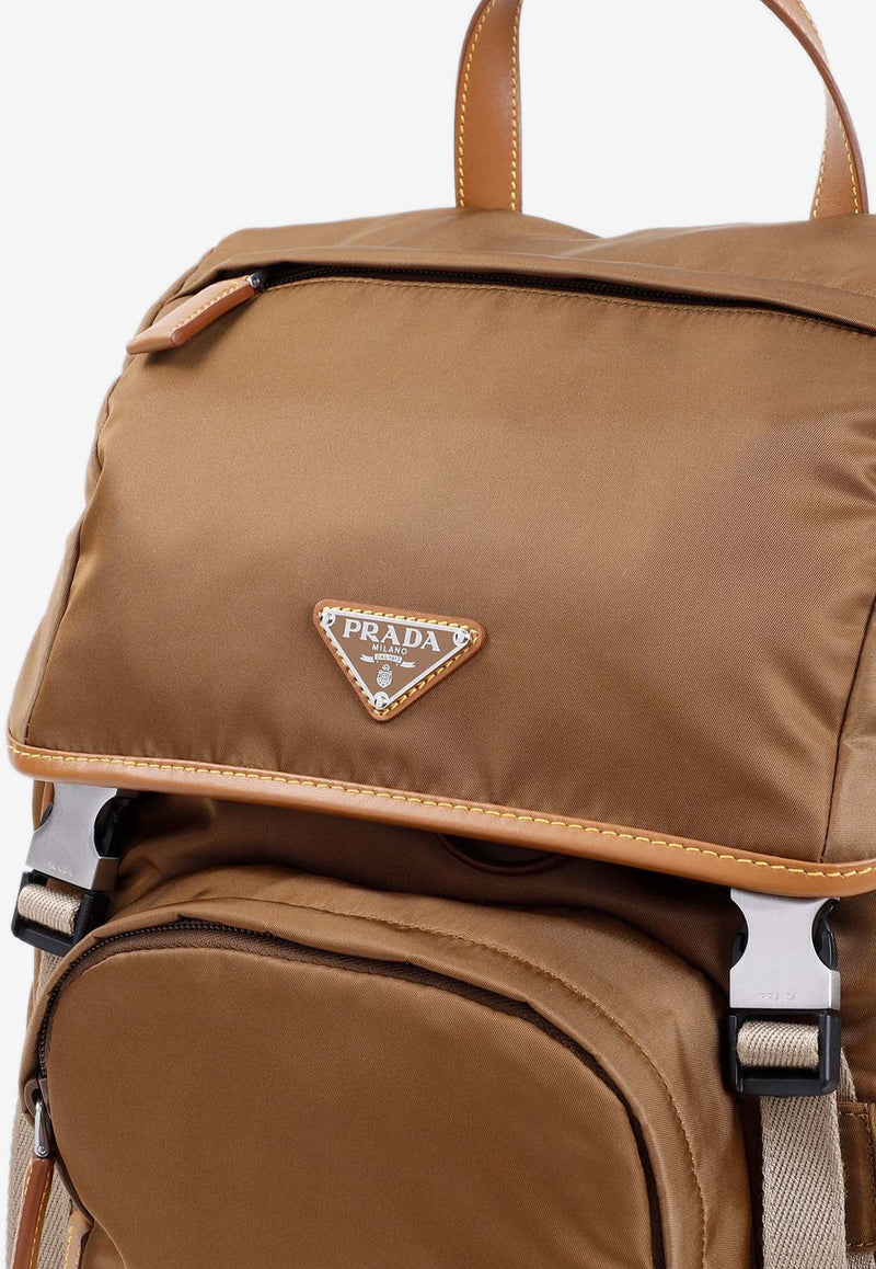 Logo Plaque Backpack