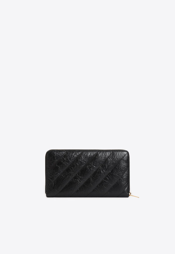 Crush Continental Calf Leather Wallet