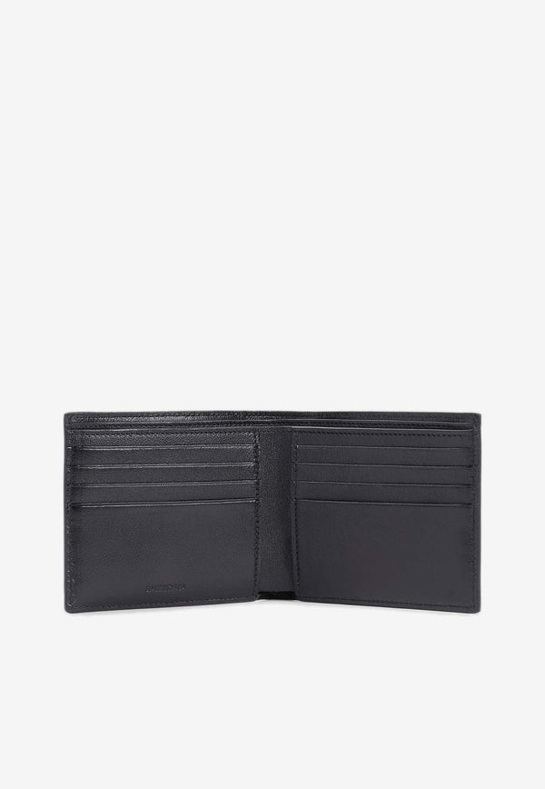 Cash Square Bi-Fold Leather Wallet